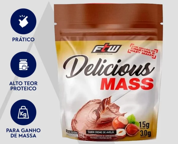 Hipercalórico FTW | Creme de Avelã | 3kg