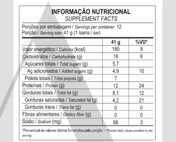 Barrinha Top Whey | Max | Amendoim | Caixa (12un) - Image 2