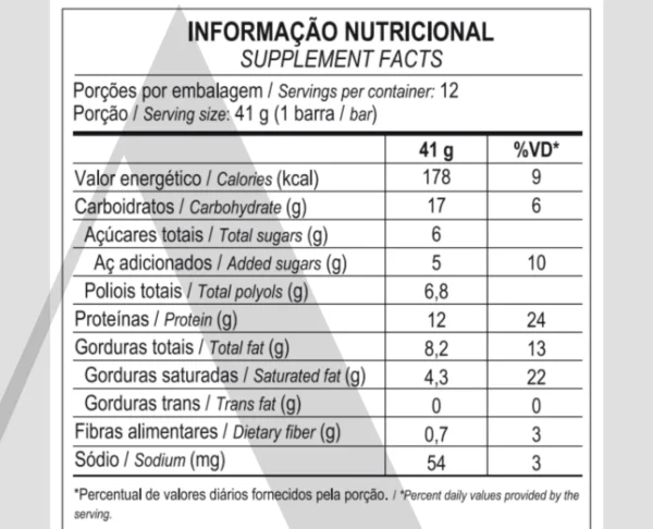 Barrinha Top Whey | Max | Chocolate com Avelã | Caixa (12un) - Image 2