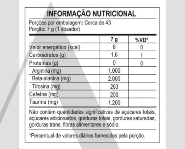 Pré-Treino Égide | Max | Abacaxi com Hortelã | 300g - Image 2