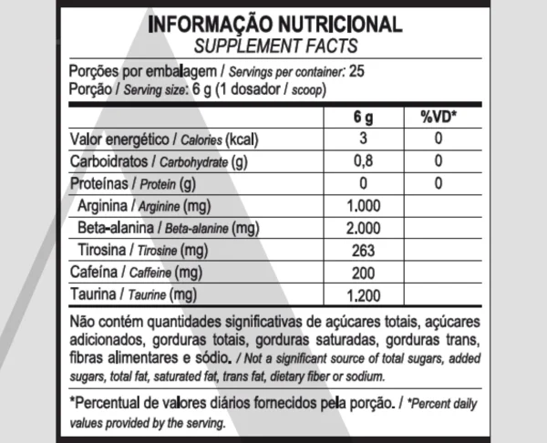 Pré-Treino Égide | Max | Açaí com Guaraná | 150g - Image 2