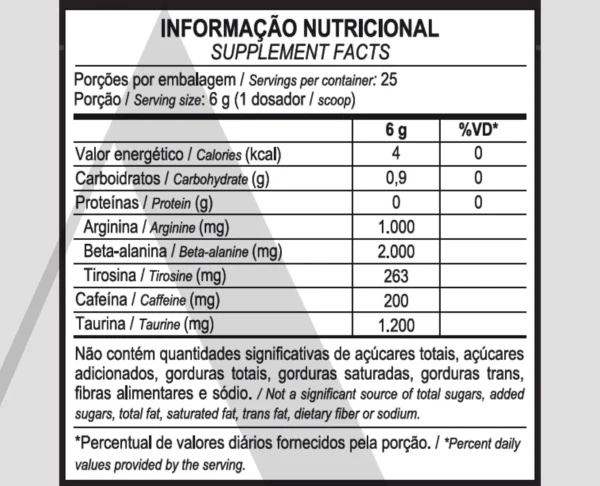Pré-Treino Égide | Max | Limão | 150g - Image 2