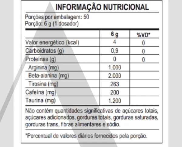 Pré-Treino Égide | Max | Limão | 300g - Image 2