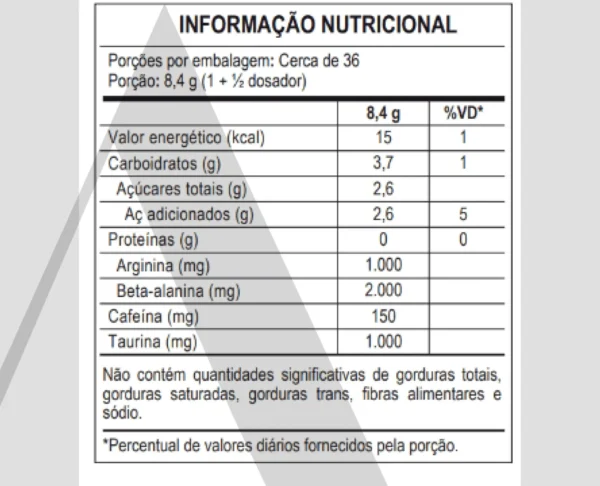 Pré-Treino Hórus | Max | Blue Ice | 300g - Image 2